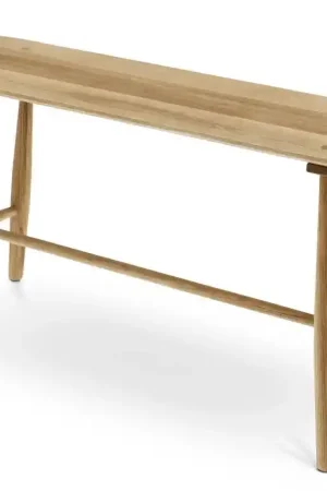Villa Collection Bodo houten bankje naturel - 90 x 45 cm Fabrieksprijs