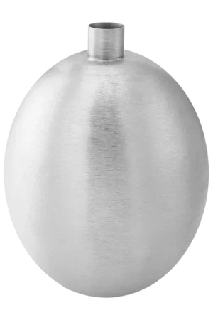 Koop Vandaag vtwonen Bloemenvaas - Woondecoratie - Zilver - 34,5cm