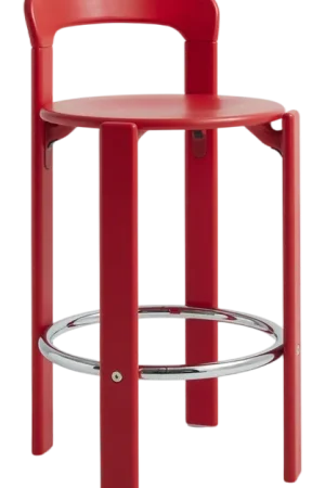 Nieuw HAY Rey Barkruk Low H 65 cm - Scarlet `Red