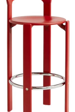 Nieuw HAY Rey Barkruk High H 75 cm - Scarlet `Red