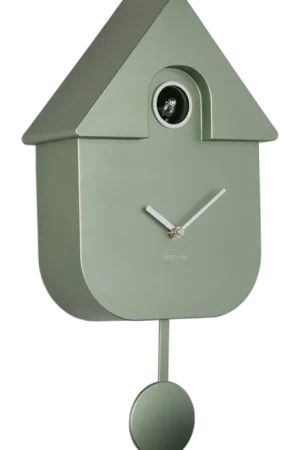 Karlsson - Wall Clock Modern Cuckoo Metallic Flitsaanbieding