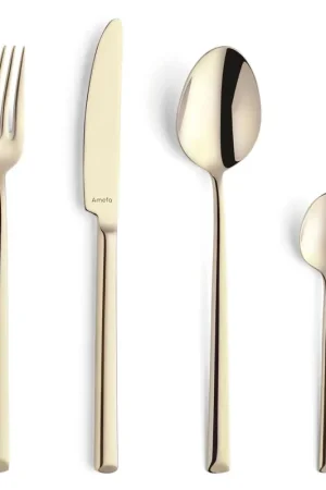 Weekendaanbieding Amefa Metropole Bestekset 24-delig - Champagne