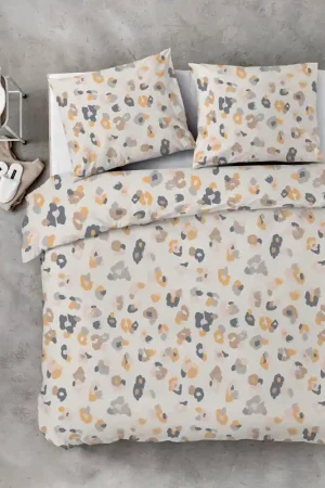 Byrklund - Dekbedovertrek Soft Animal - 140x220 - Multicolor Beperkte Voorraad