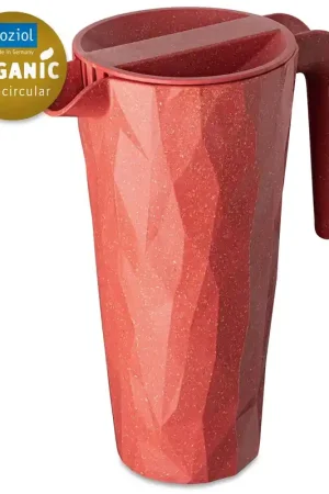 Op = Op Koziol - Schenkkan, 1.5 L, Organic, Natuur Koraal - Koziol | Club Pitc