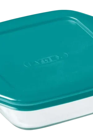 Gecertificeerd Schaal Vierkant met Deksel, 0,35 liter - Pyrex | Cook & Store
