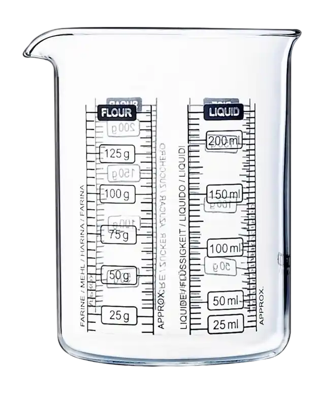 Pyrex KitchenLab Maatglas 0,25 L Laatste Versie