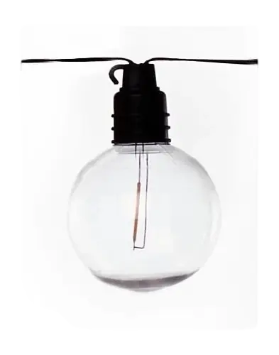 Populair Luxform Solar Samos Party Light Tuinlamp Black 6 Lumen