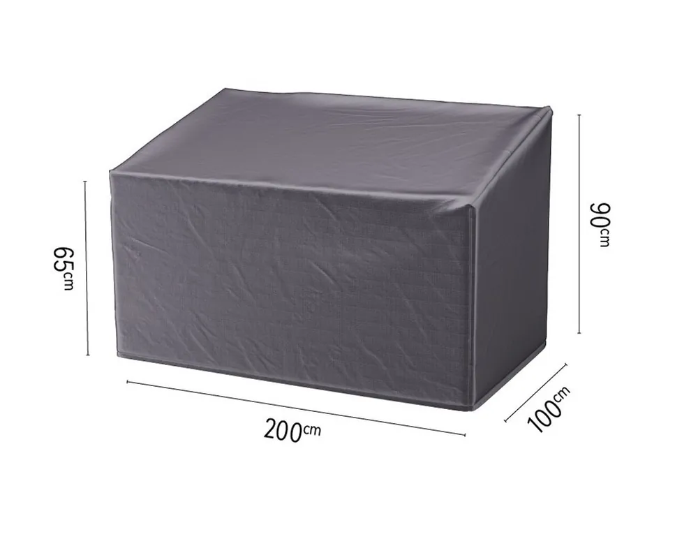 Platinum AeroCover Loungebankhoes Anthracite (200 x 100 x H65/90 cm) Geschikt voor loungebank met hoge rug Actieprijs