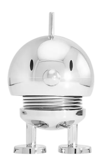 Hoptimist Bumble Ornament Chrome S 7,6 cm Op = Op