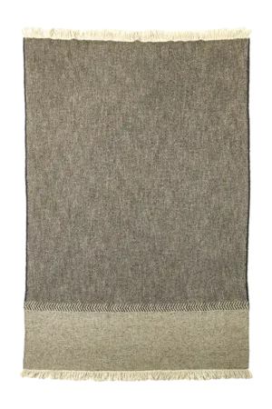 Uitverkoop Libeco Jules Sprei Black Herringbone