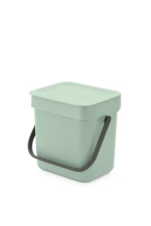 Populair Brabantia Sort & Go Afvalemmer 3 L - Mintgroen - 311886