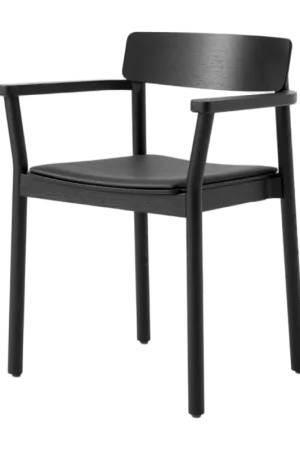 Eetkamerstoel &Tradition Betty TK11 Seat Upholstered Black lacquered ash frame Beperkt Aanbod