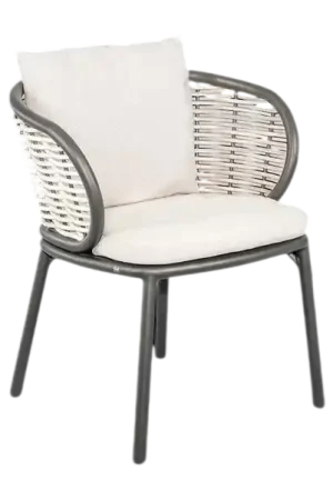 Applebee Pine Key Dining Armchair 67 Tuinstoel Bronze / Oyster / Natur Lage Kosten