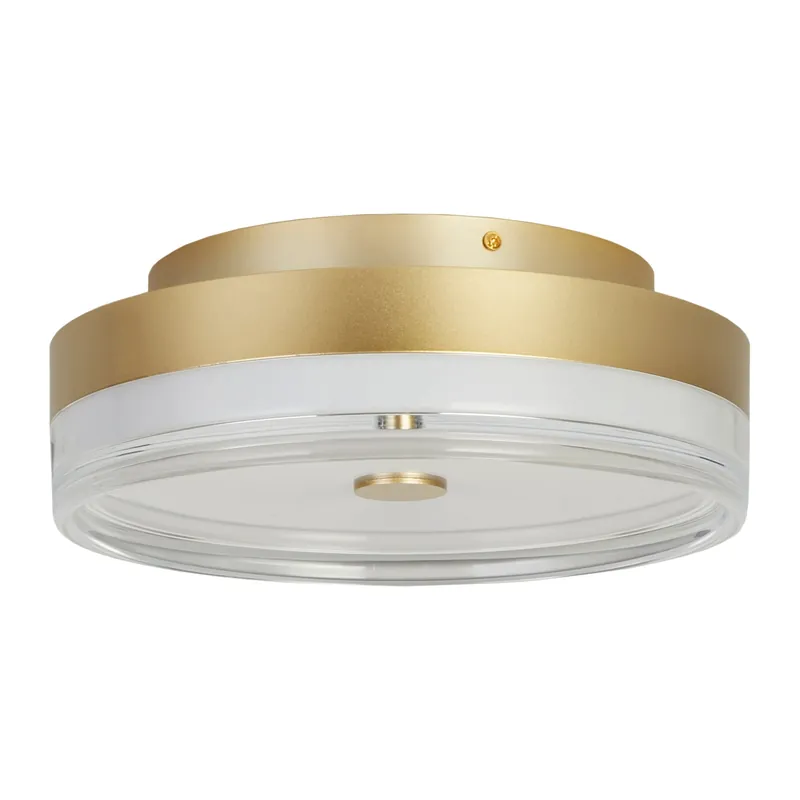 Superprijs Searchlight Cyprus Plafondlamp D30 cm - Goud