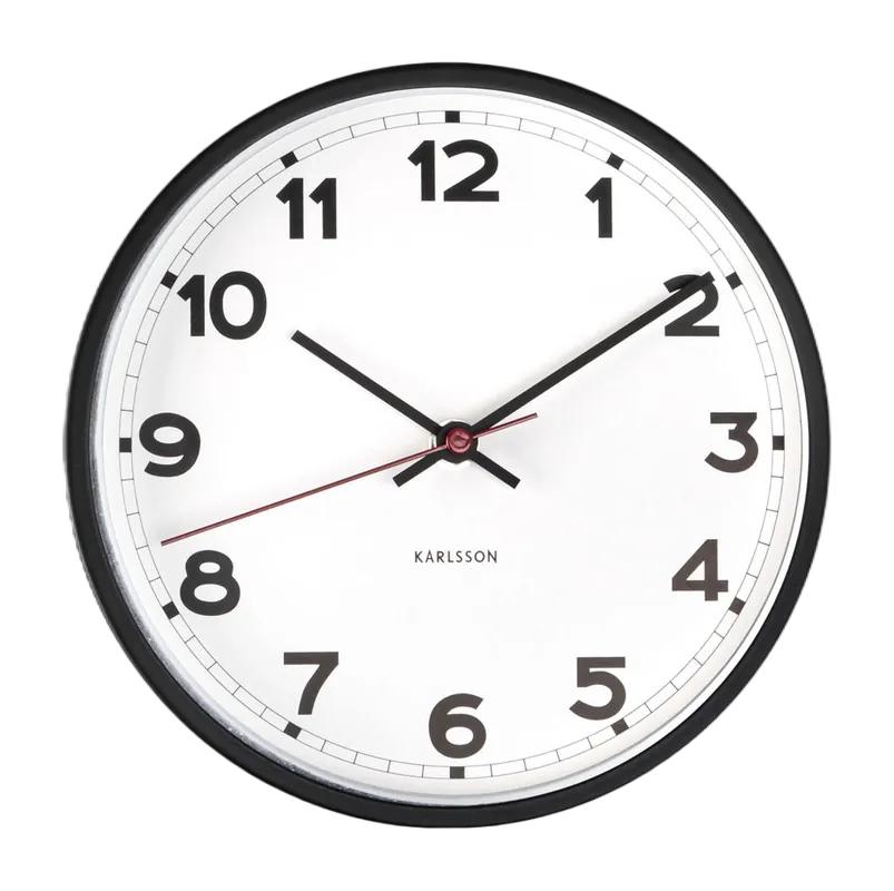 Karlsson New Classic Klok White Small Speciale Aanbieding