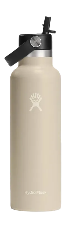 Meest Verkocht Hydro Flask Standard Mouth Met Rietjesdop Reisfles Oat 621 ml