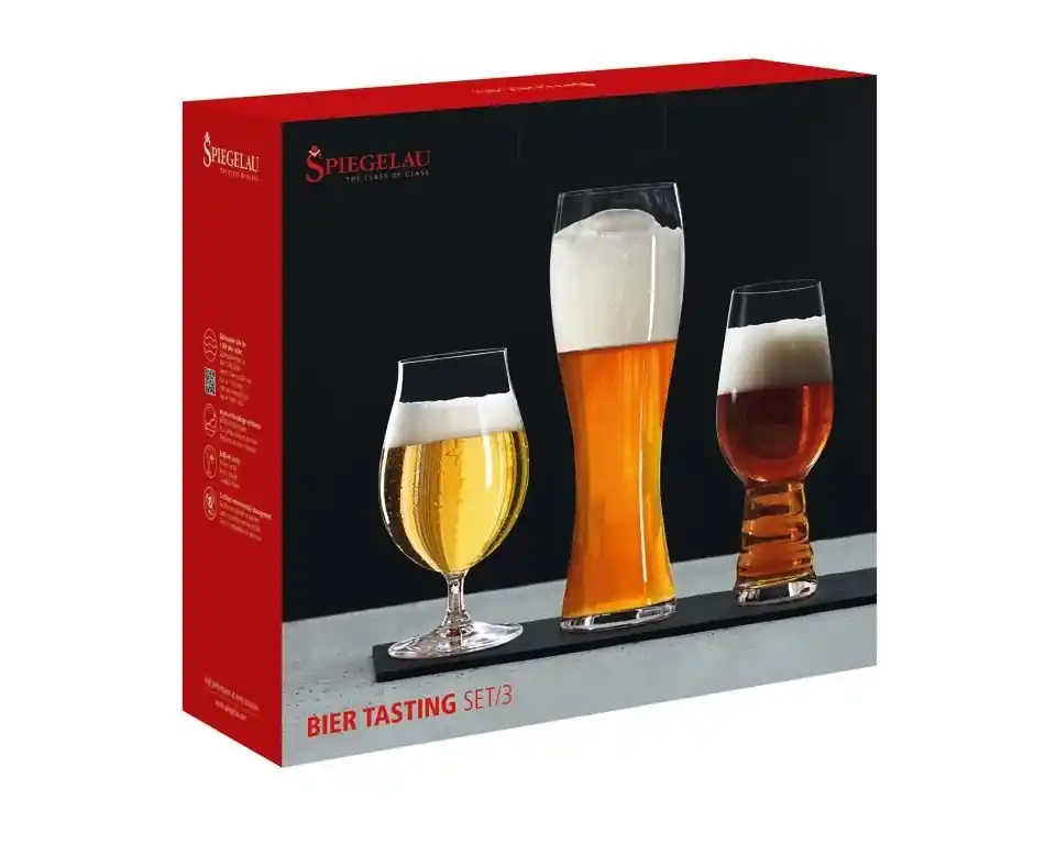 Spiegelau Beer Classics Bierglas Proeverijkit (Set van 3) Speciale Aanbieding