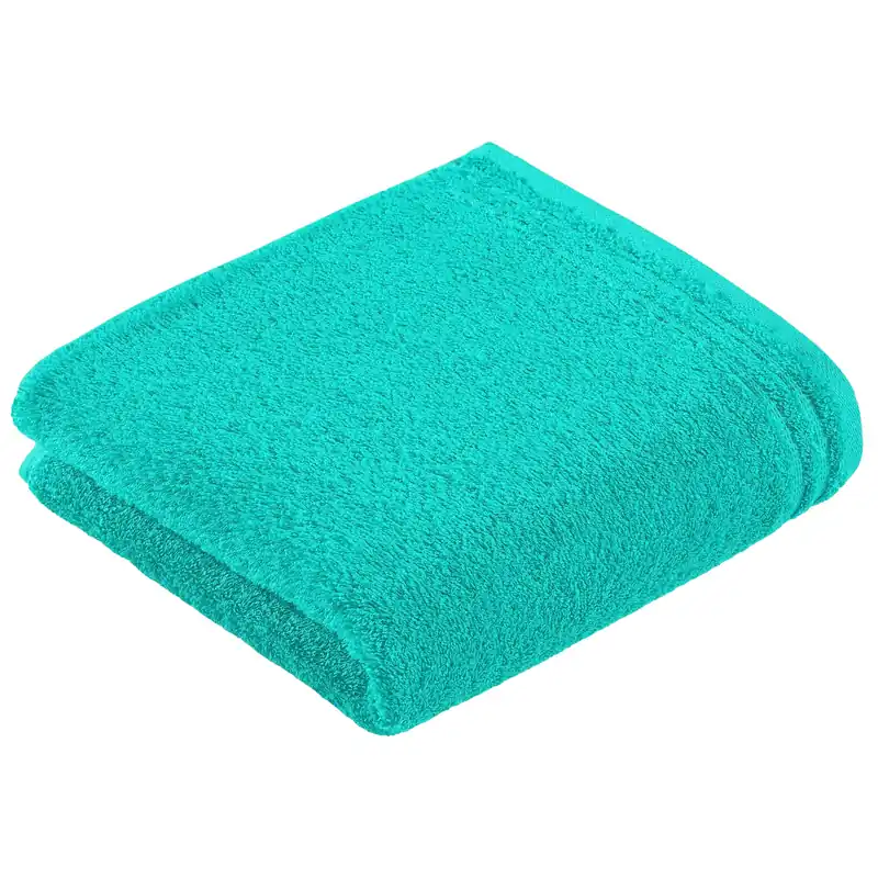 Vossen Calypso Feeling Handdoek Capri Blue (set van 3) (50 x 100 cm) Express Levering