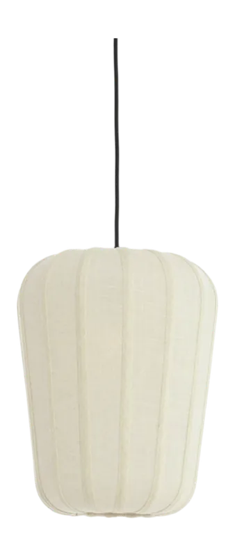 Light & Living Hanglamp Bibury - Hout Print Donker Bruin+Wit - Ø30 x 37,5 cm Meest Verkocht