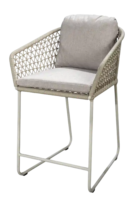Yoi Bara Barstoel Salix Flax Beige High Dining Alleen Vandaag