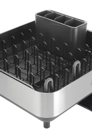 Joseph Joseph Extend Steel Plus Afdruiprek Black Speciale Aanbieding