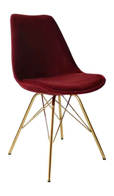 Beperkt Aanbod Kick kuipstoel Velvet Rood 48 cm