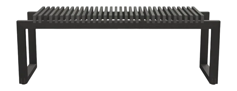 Dagaanbieding Bank Fritz Hansen Cutter Bench 120 Black