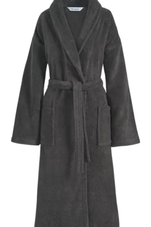 Finale Uitverkoop Vandyck Ranger Badjas Herren Dark Grey