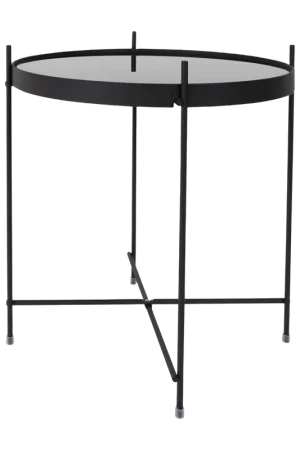 Dagaanbieding Zuiver Cupid Bijzettafel Zwart