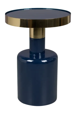 Seizoensaanbieding Zuiver Glam Bijzettafel blauw/goud