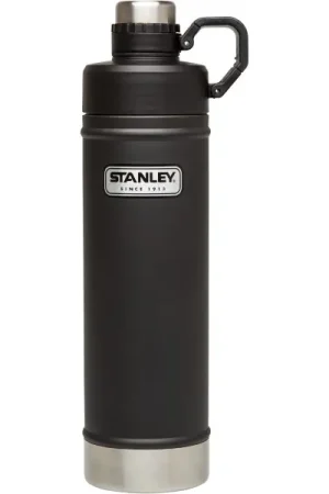 Uitverkoop Stanley Classic Vacuum Water Bottle Waterfles Matte Black 0,75L